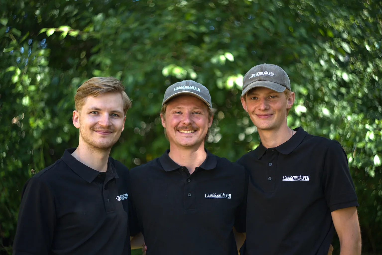 De tre bröderna bakom Ljungenhjälpen